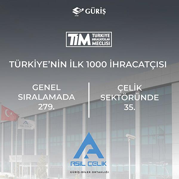 Türkiye'nin En Büyük 1000 İhracatçısı - GÜRMAT